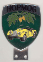 badge Morgan : Hopmog MSCC yell on green
